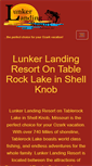 Mobile Screenshot of lunkerlanding.com